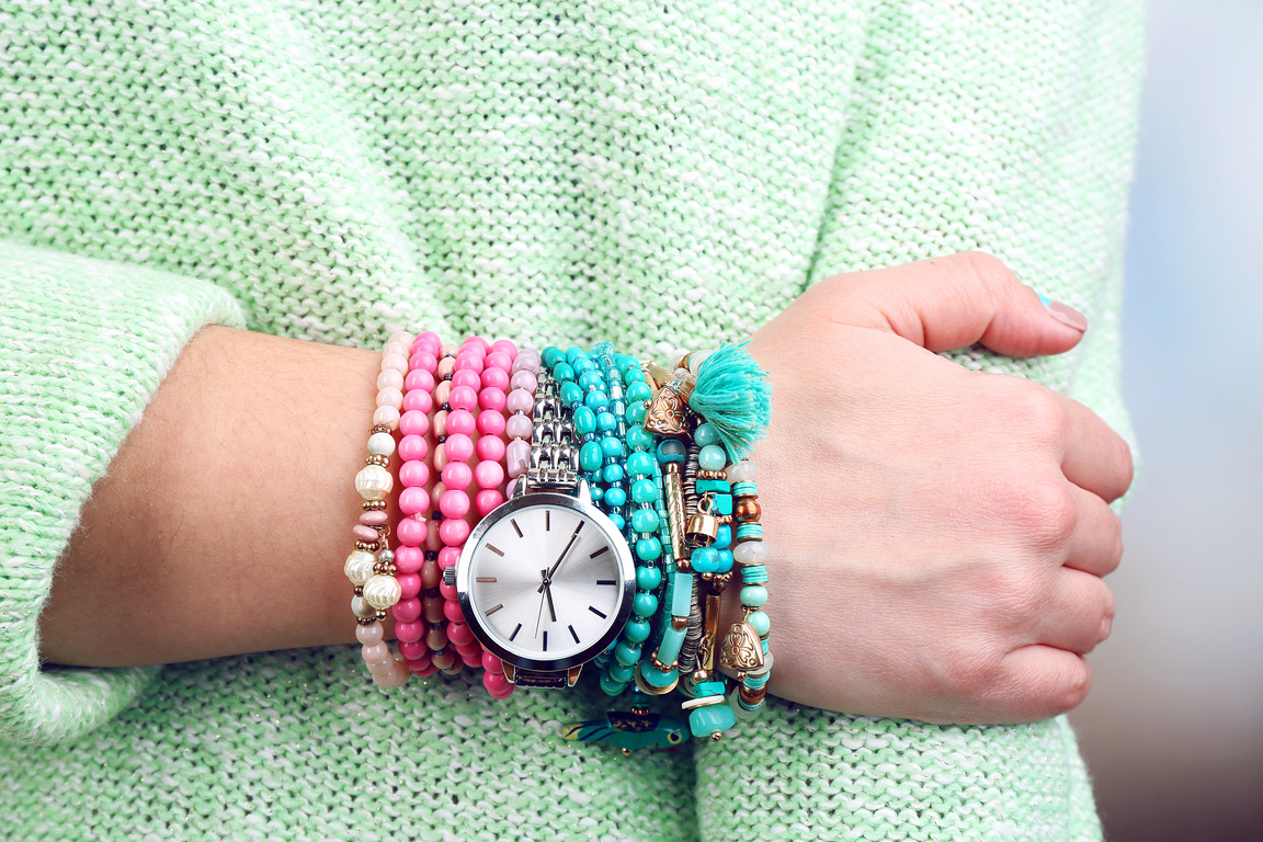 Bracelets and Hand Watch